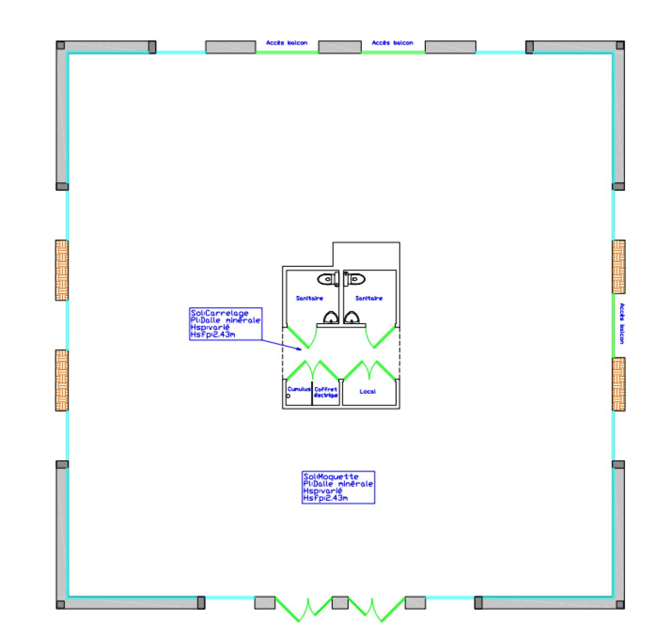 Bureau Villeneuve-d'Ascq 512m² Location bureau Villeneuve-d'Ascq Nord OLBUR2114131 2